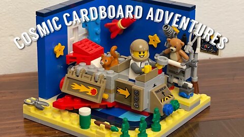 Cosmic Cardboard Adventures Lego Promotional 40533 Unboxing and Build