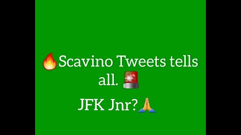 🙏Dan Scavino Decode - JFK Jnr? 💖