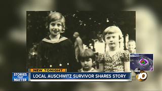 Auschwitz survivor shares story in new book