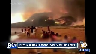 Australia fires scorch 14 million acres