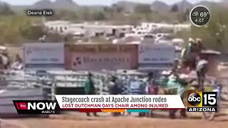 Viewer video captures stagecoach crash in Apache Junction
