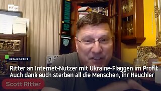 Ritter an Internet-Nutzer mit Ukraine-Flaggen im Profil: