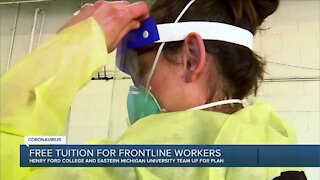 Free tuition for frontline workers in Michigan