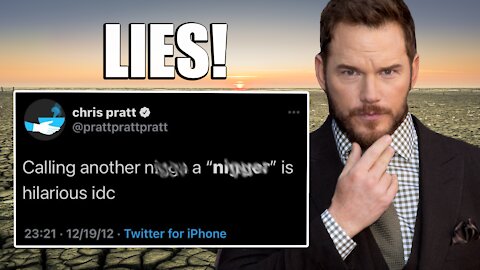 Chris Pratt Defamed! Fake Tweets Using The N Word
