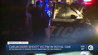 Man carjacked, shot while delivering groceries to Royal Oak home