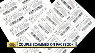 Florida couple scammed over Facebook after friend's page was hacked