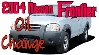 2004 Nissan Frontier Oil Change