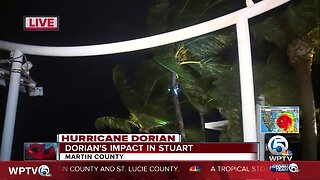 Dorian's impact in Stuart