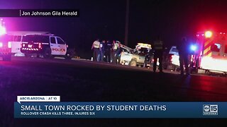 DPS: 3 high school students killed in rollover crash west of Pima
