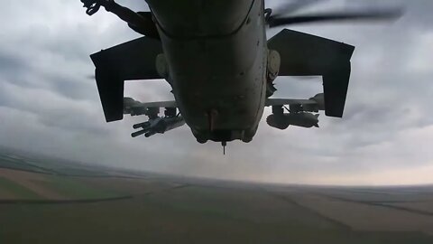 Eastern MD Ka-52 "Alligator" & Mi-8AMTSh "Terminator" Combat Sorties Destroying Ukrainian Targets💥