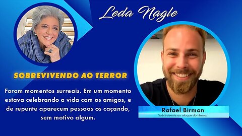 Rafael Birman : Ele estava na festa quando os terroristas chegaram. Sobreviveu a horas de tiroteios