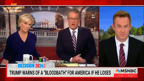 Deleted part of Morning Joe show when Trump hater Scarborough tries convincing his audience that he’s "not stupid": "These idiots on Twitter, these idiots on, on, on, on cable news, these idiots on Sunday shows…"