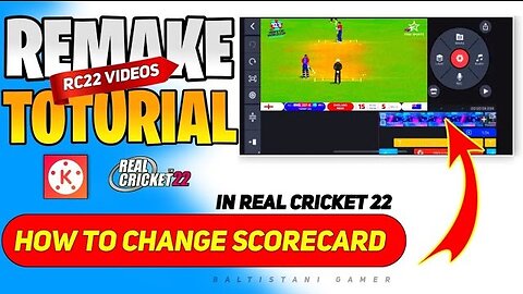How to Change Rc22 Score Card 🔥 Rc22 Score Card Edit krne ka Tarika 👍 Real Cricket 22 toturial