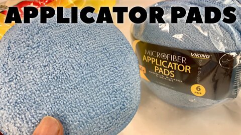 Detail Your Car with Soft Microfiber Applicator Pads by Viking Car Care Unboxing