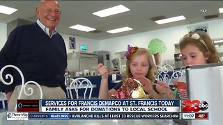 Services for Francis DeMarco at St. Francis Wednesday