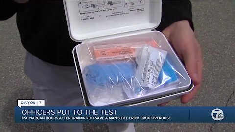 Officers use Narcan hours after first training to save man's life