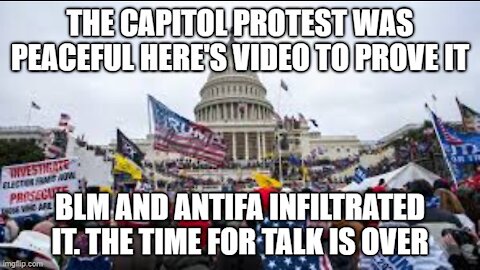 ANTIFA AND BLM INFILTRATED THE CAPITOL PROTEST. I CRY BULLSH*T!