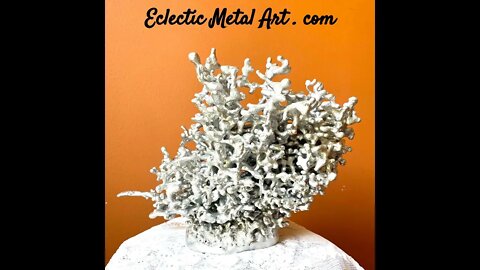 Collection of Fire ant hill castings over a few months... More available at eclecticmetalart.com