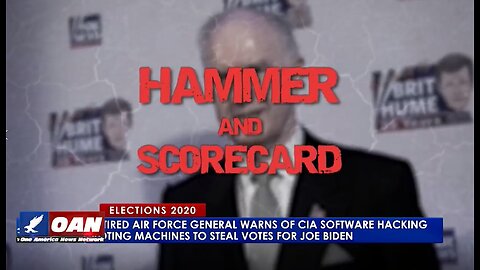 Retired Air Force General blows whistle on CIA vote hacking Pearson Sharp Reports - 11-19-20