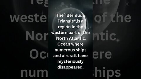 The Bermuda Triangle.. #horrorstories #scary #bermuda #bermudatriangle #fyp