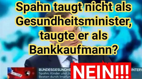 Spahn taugt nicht als Gesundheitsminister, taugte er als Bankkaufmann? Es gibt Zweifel...