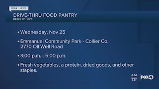 Community food distributions