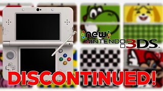 New Nintendo 3DS DISCONTINUED Nintendo Confirms