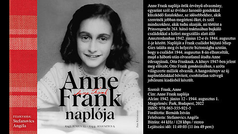 Frank, Anne: Anne Frank naplója. (1942. június 12 - 1944. augusztus 1.) Park, Budapest, 2022