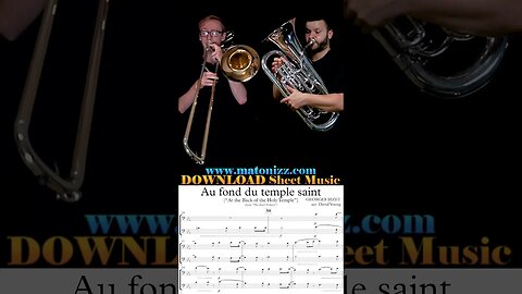Nadir & Zurga 🦪🚣 #bizet #lespecheur #trombone #euphonium #duet #lowbrass