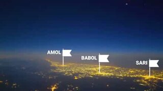 Time-lapse: un pilote film l'Iran vu du ciel