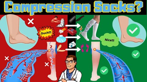 What Do Compression Socks Do? [How To Fix Swollen Feet, Ankles & Legs]