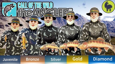 Juvenile to Diamond Golden Trout | Call of the Wild: The Angler (PS5 4K)