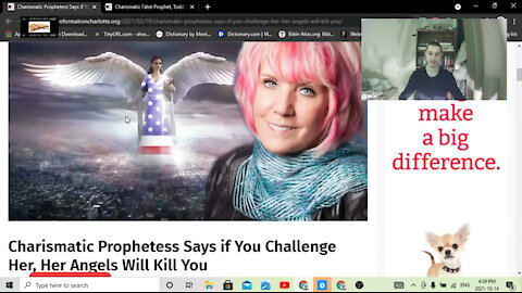 Charismatic Cultist Says Angels Will Get You If You Challenge Her
