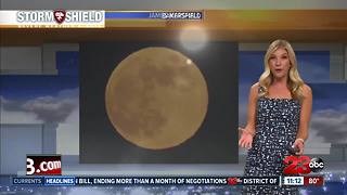 Did you see the "Strawberry" full moon tonight?