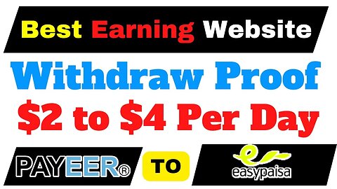 Live Withdraw New Money Earning Website Withdraw Payeer To Easypaisa Payeer To Jazzcash | Grindbux