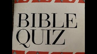 Bible Quiz 6 ⭐️⭐️⭐️