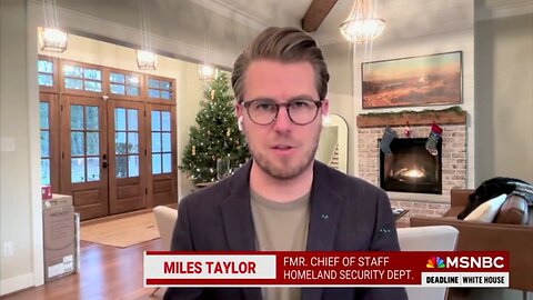 MSNBC's Miles 'Anonymous' Taylor: If Elected, Trump May 'Turn Off The Internet'