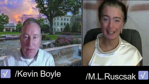 Dove and Dragon Radio with host M.L.Ruscsak and guest Kevin Boyle