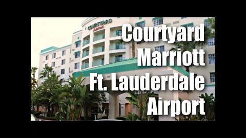 Courtyard Fort Lauderdale Airport & Cruise Port Room Tour