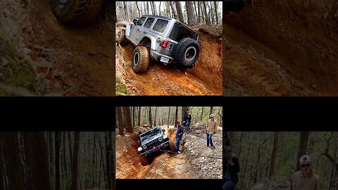 We were able to complete 4 Jeep Badge of Honor Trails in 1 Day #offroad #jeep