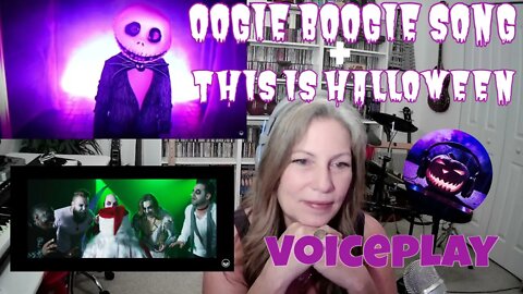 OOGIE BOOGIE SONG REACTION & THIS IS HALLOWEEN Voiceplay Reactions TSEL Geoff Castellucci TSEL