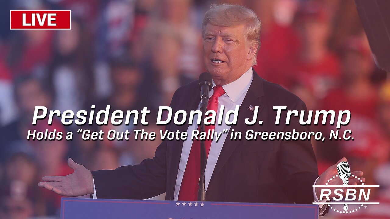 LIVE: Trump Holds a “Get Out The Vote Rally” in Greensboro, N.C. - 3/2/24