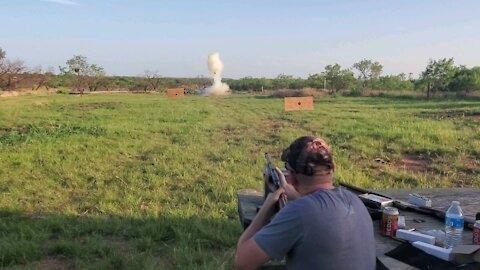4th of July Tannerite Explosion