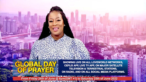 2 Days to Go! - Global Day of Prayer with Pastor Chris | Friday, June 24, 2022