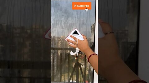 Two sides glass cleaner 😱 | #shorts #short #shortvideo #hindi #explainedinhindi