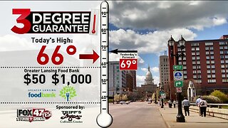 Hitting $1000 Raised With the 3 Degree Guarantee