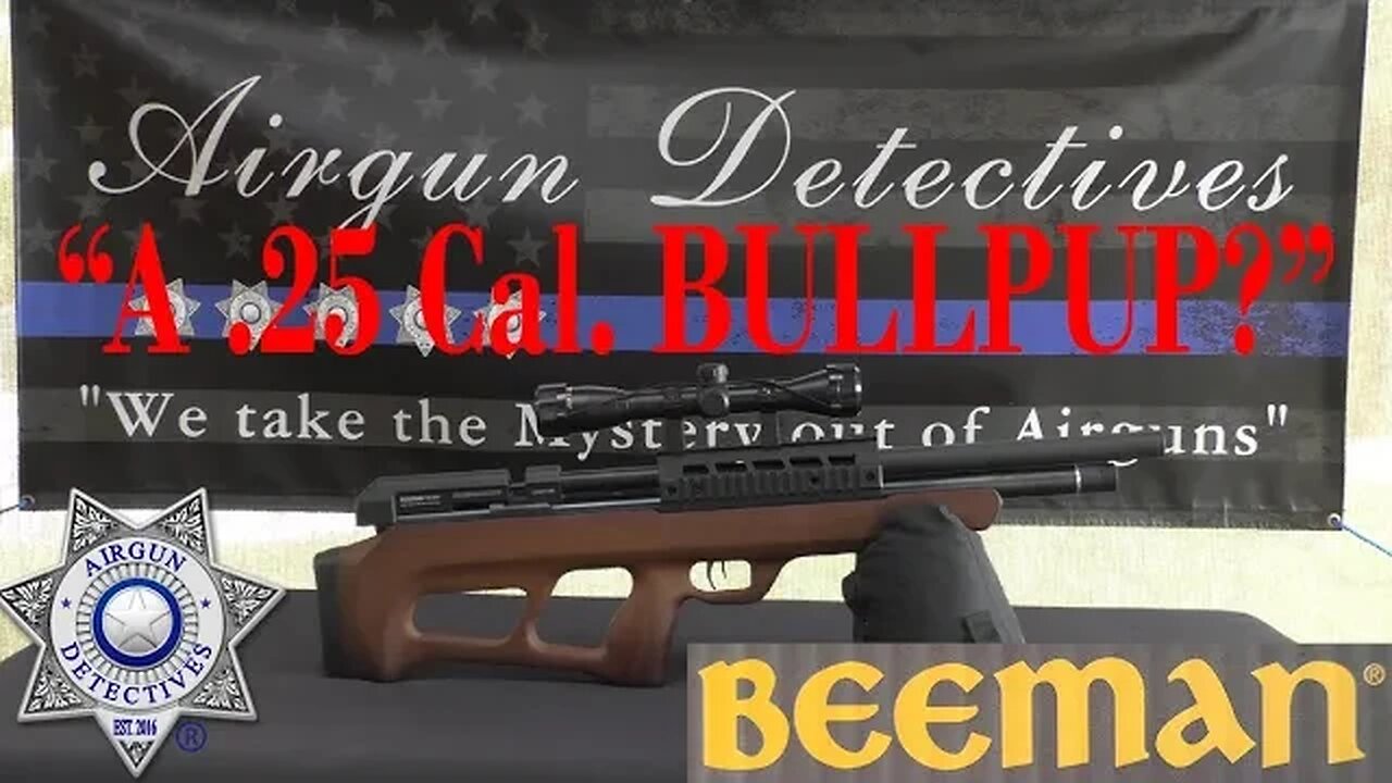 NEW Beeman Model 1359, .25 Cal Bullpup, Full Review by Airgun Detectives