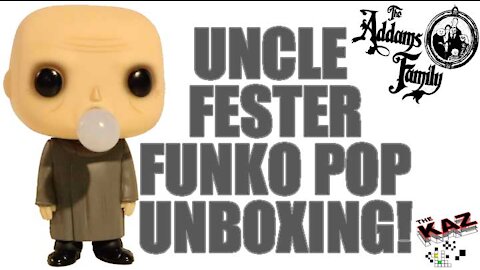 Uncle Fester with Light Bulb Addams Family Funko Pop Unboxing