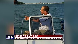 Divers find body of man who fell in Detroit river
