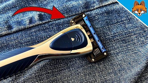 THEREFORE you should pull your Razor over a pair of JEANS 💥 (GENIUS Trick) 🤯